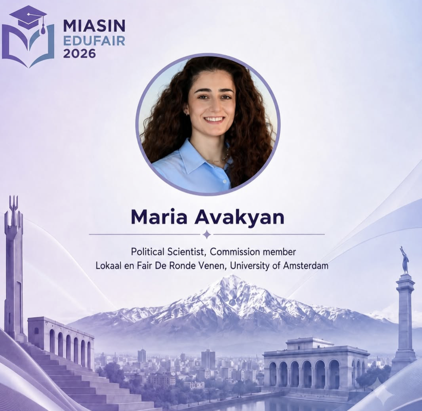 Maria Avakyan - Political Scientist, Commission member, Lokaal en Fair De Ronde Venen, University of Amsterdam
