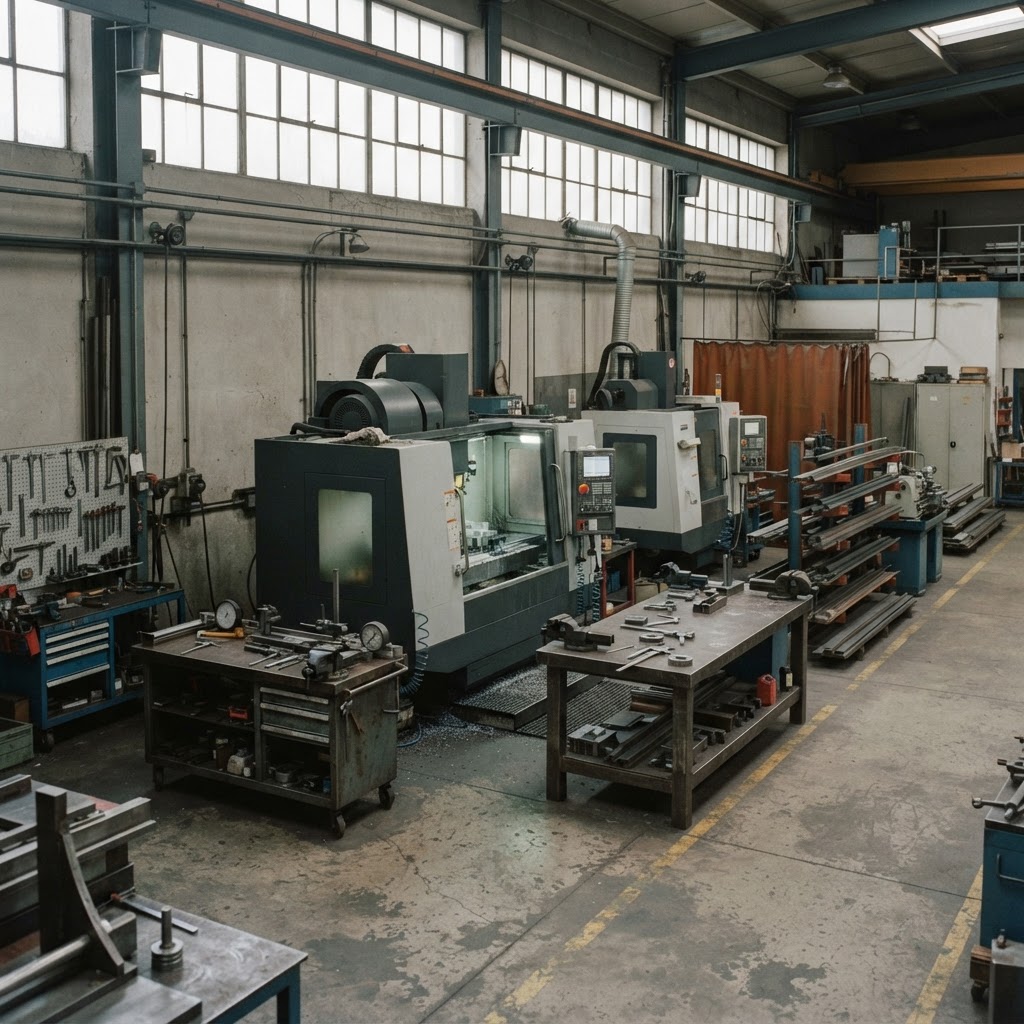 Metal fabrication and machining environment
