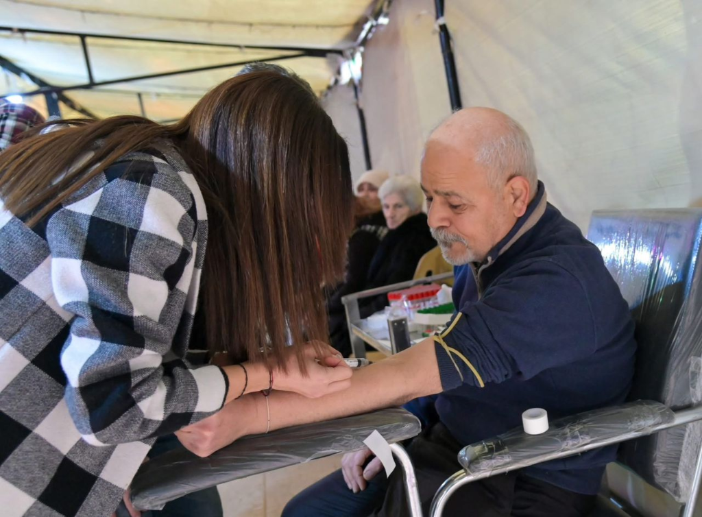 Bringing Medical Care to Displaced Families
