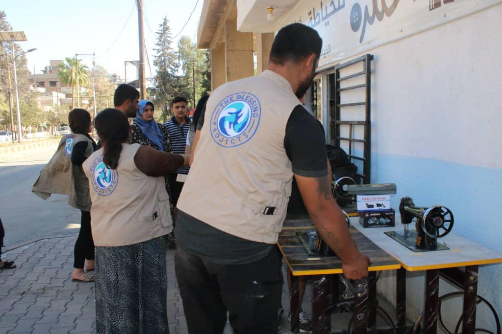 Bringing Hope to Syria's Christian Women Through Sewing Training