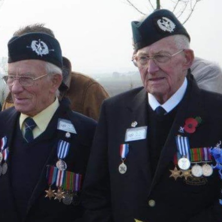 John Bill tijdens de herdenking