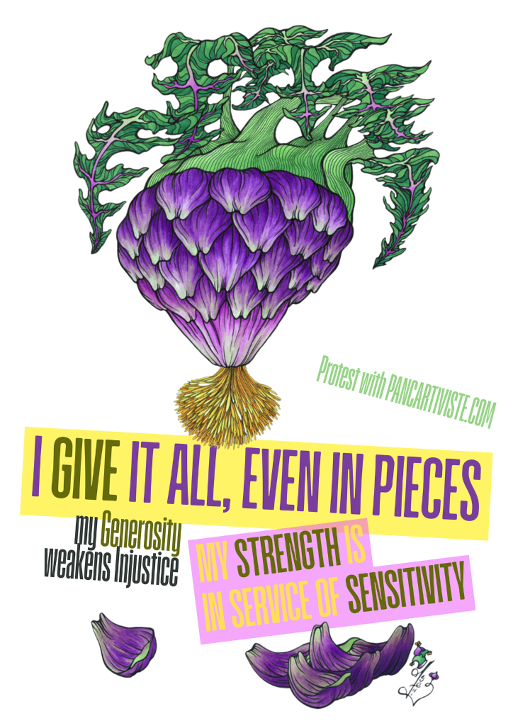 Violet Artichoke Heart