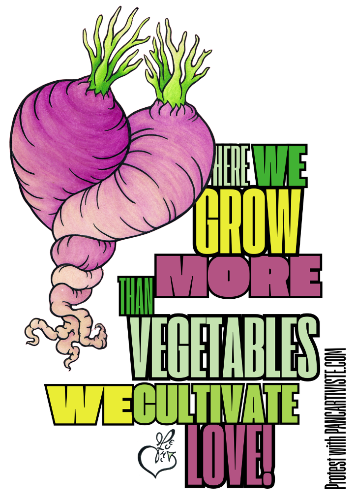 Here We Grow More Than Vegetables — We Cultivate Love!