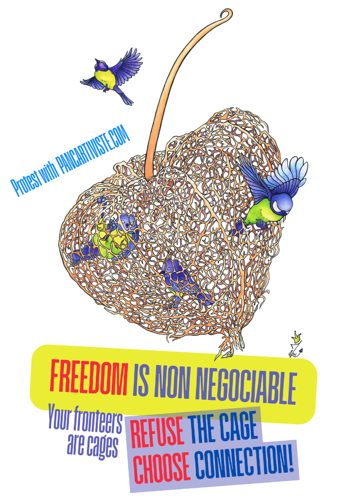 Freedom is Non Negociable — Your Frontiers are Cages, Refuse the Cage, Choose Connection!