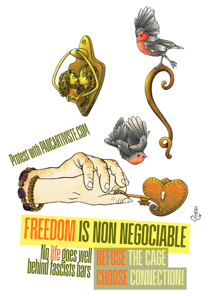 Freedom is Non Negociable — Refuse the Cage, Choose Connection!