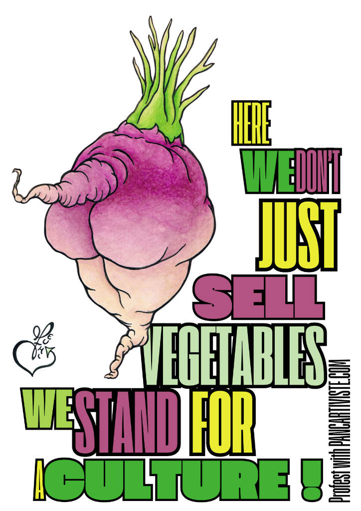 Here We Don't Just Sell Vegetables — We Stand for a Culture!