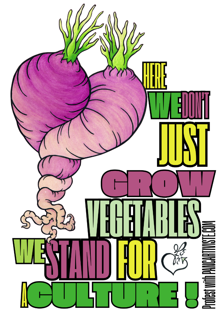 Here We Don't Just Grow Vegetables — We Stand for a Culture!