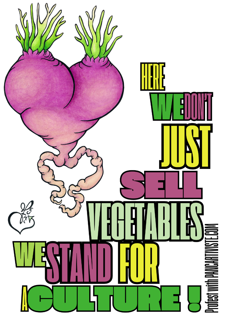 Here We Don't Just Sell Vegetables — We Stand for a Culture!