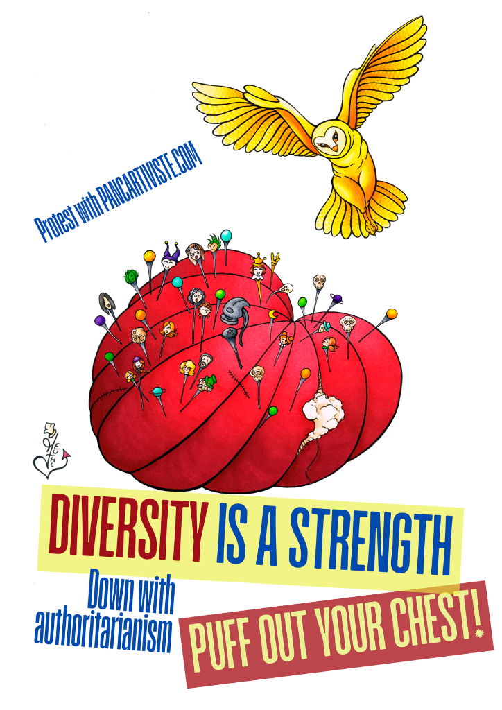 Diversity is a Strength — Down with Authoritarianism, Puff Out Your Chest!
