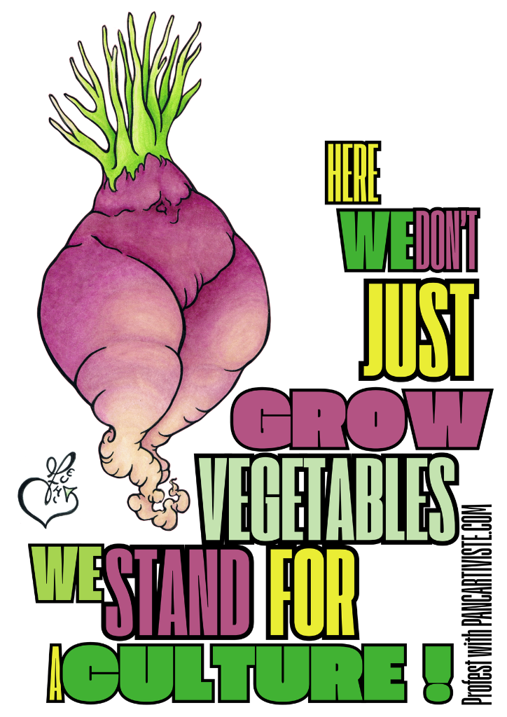 Here We Don't Just Sell Vegetables — We Stand for a Culture!