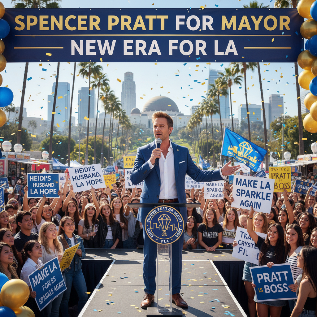 Spencer Pratt's Unlikely Bid for Los Angeles Mayor Falls Short