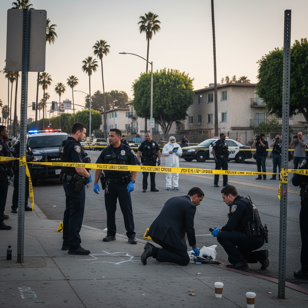 LA's Homicide Rate Drops to Historic Low