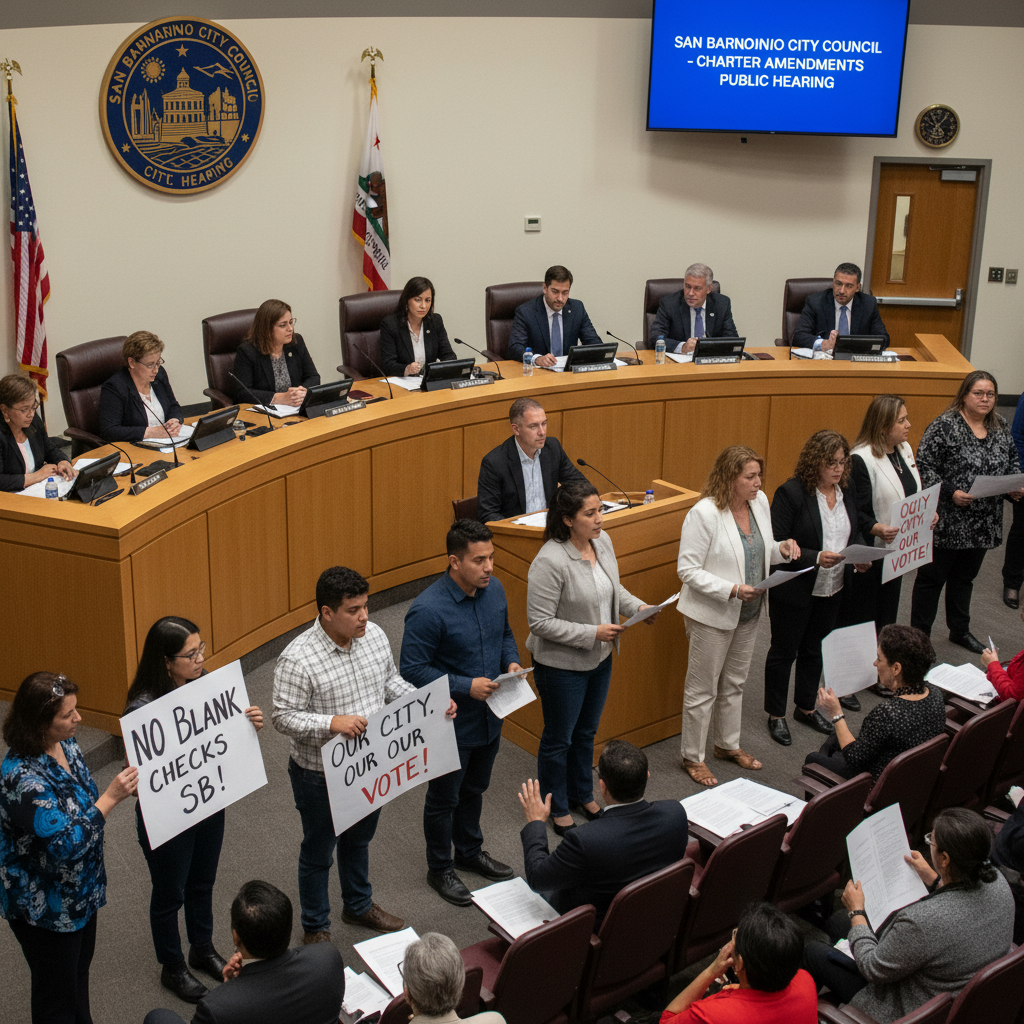 San Bernardino City Council Rejects Proposal to Rotate Mayor’s Seat