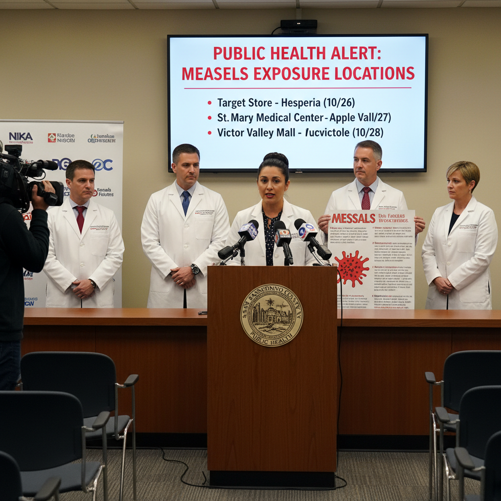 San Bernardino County Reports First Measles Case Since 2023