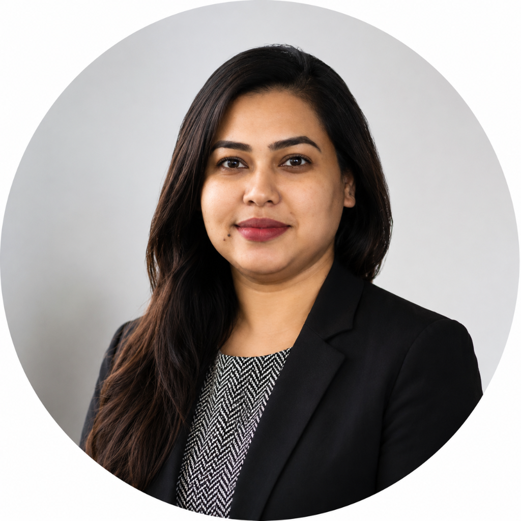 Portrait of Shamim Ara, Human Resources (HR) at Software Lighthouse.