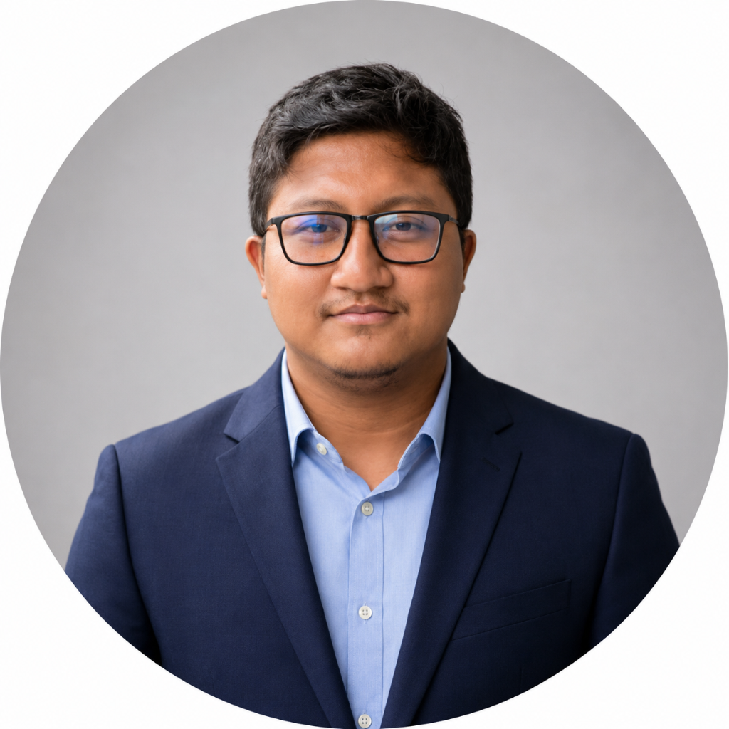Portrait of Pankaj Roy, Software Developer at Software Lighthouse.