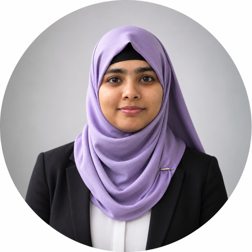 Portrait of Sanjana Ali Usha, Software Developer at Software Lighthouse.