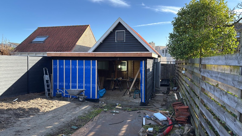 Aanbouw woning