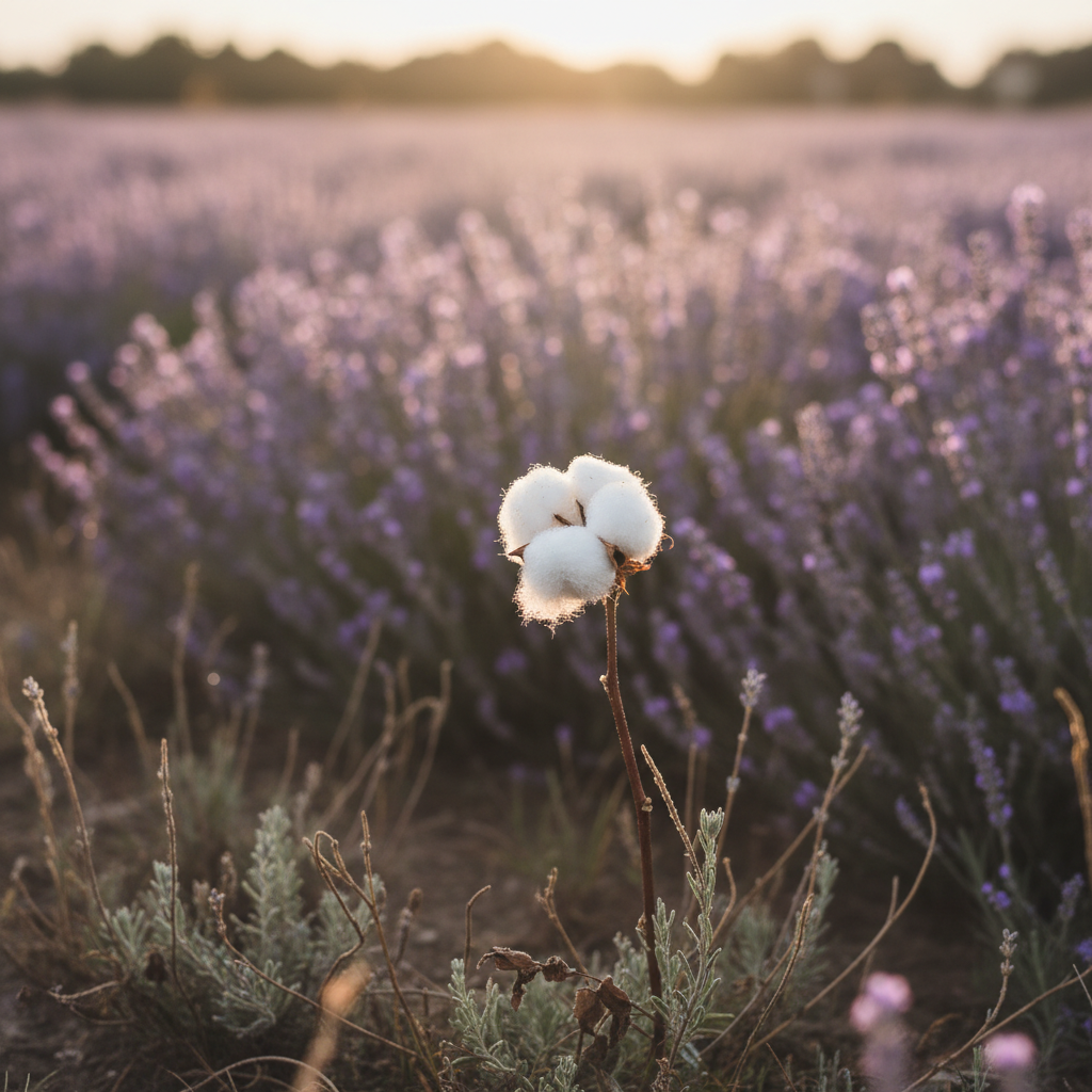 Peachy natural fibre textiles — waffle weave towels, bamboo crop tops and cotton tees made in South Africa