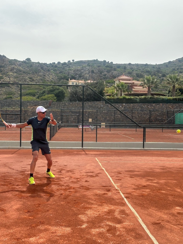 Clay court action