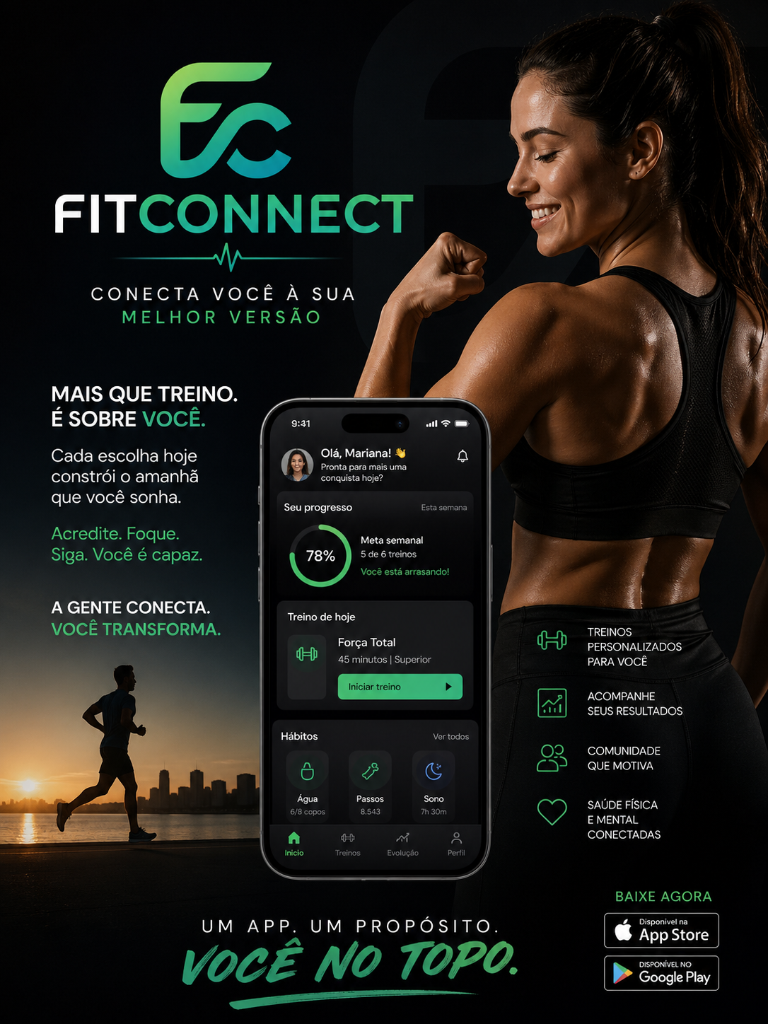 FitConnect template preview