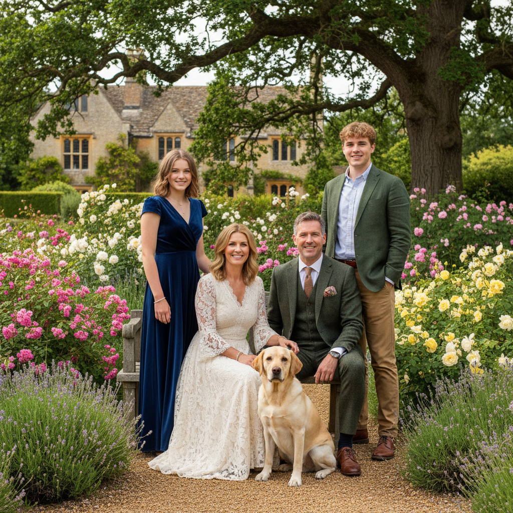 The Worthington Family & Goldie