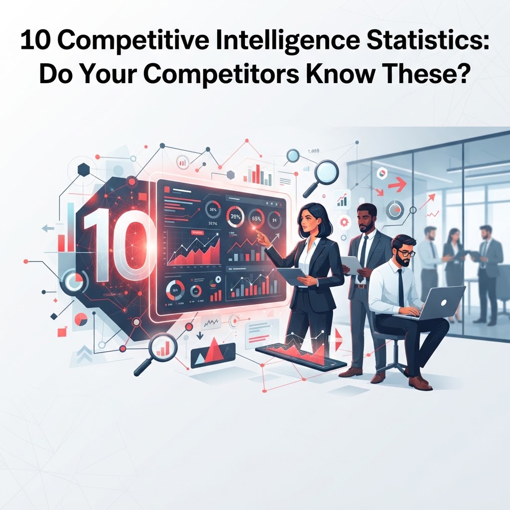 10 Competitive Intelligence Statistics: Do Your Competitors Know These?