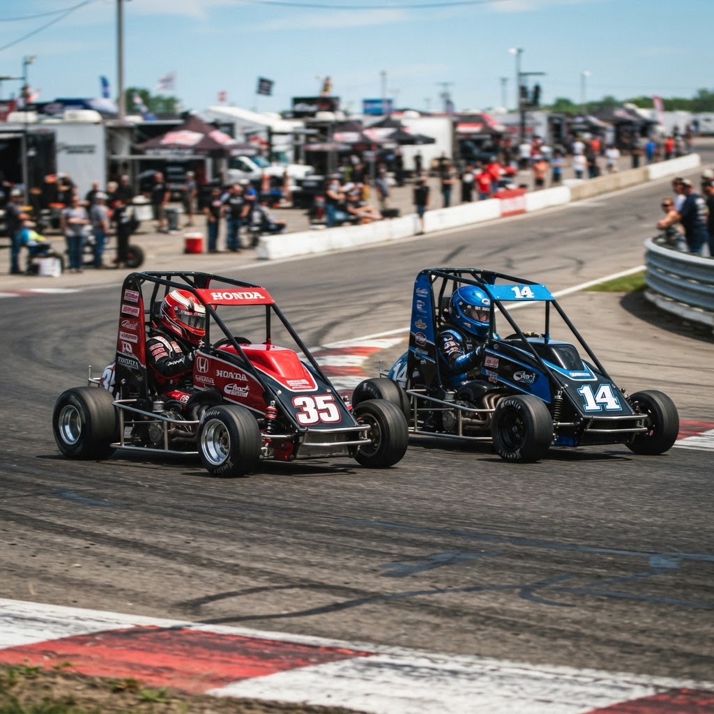 Quarter midget race cars