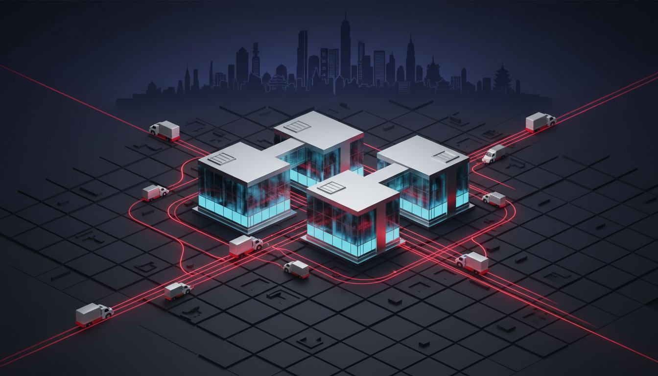 Logistics network visualization