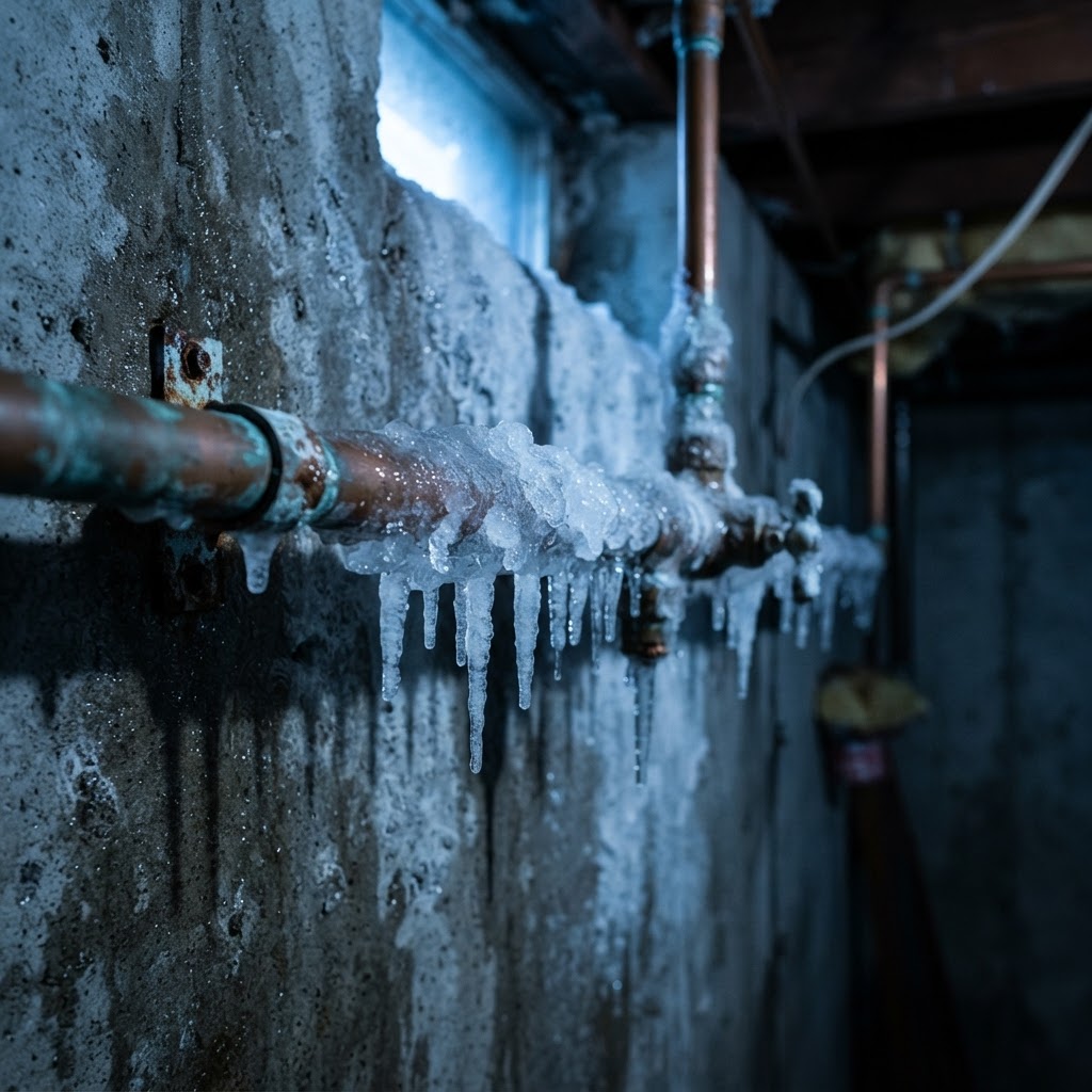 Frostschäden an Rohren vermeiden: Rohre richtig isolieren und schützen