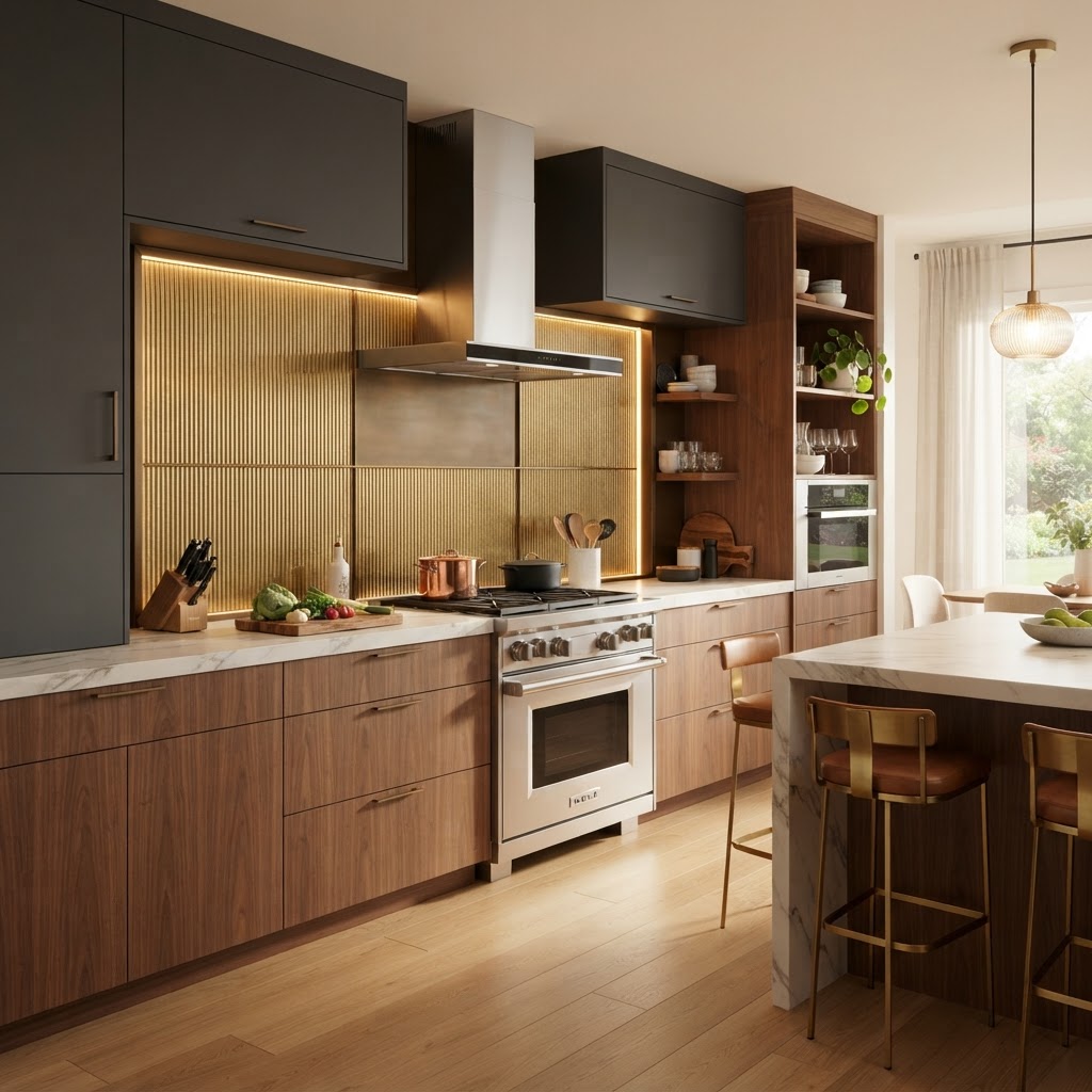 Küchenrückwand: Moderne Materialien und Designs für jede Küche