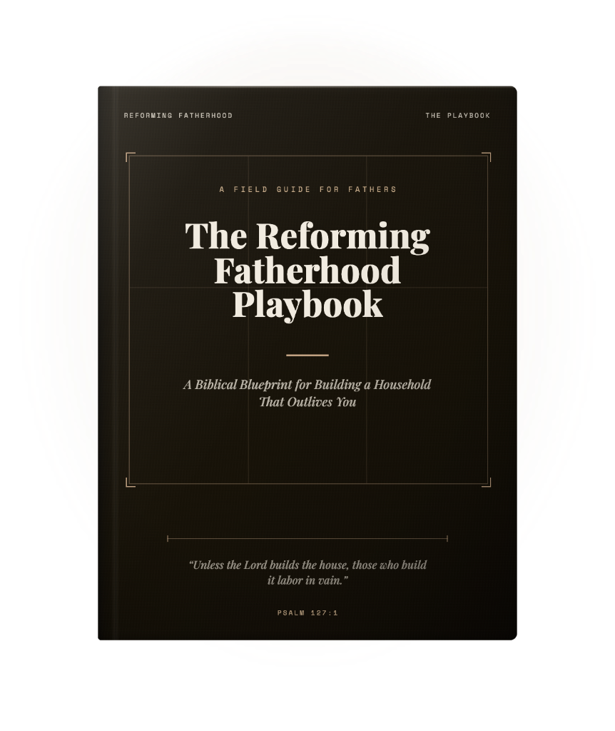 The Reforming Fatherhood Playbook cover