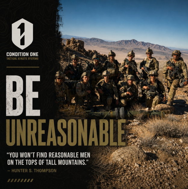 Be Unreasonable.