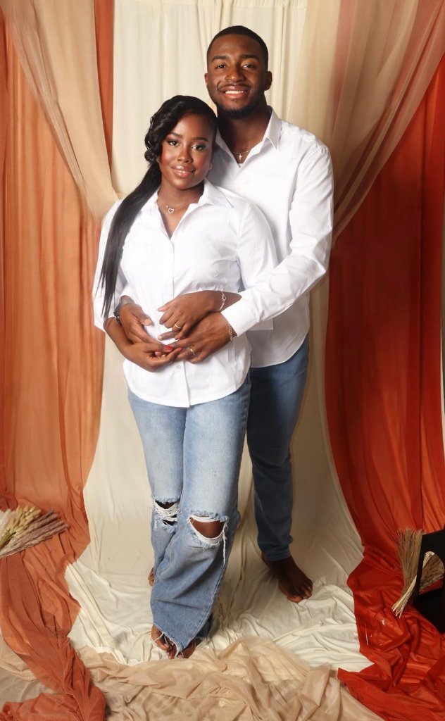 Neema and Celestin, owners of La Belle Crêpe