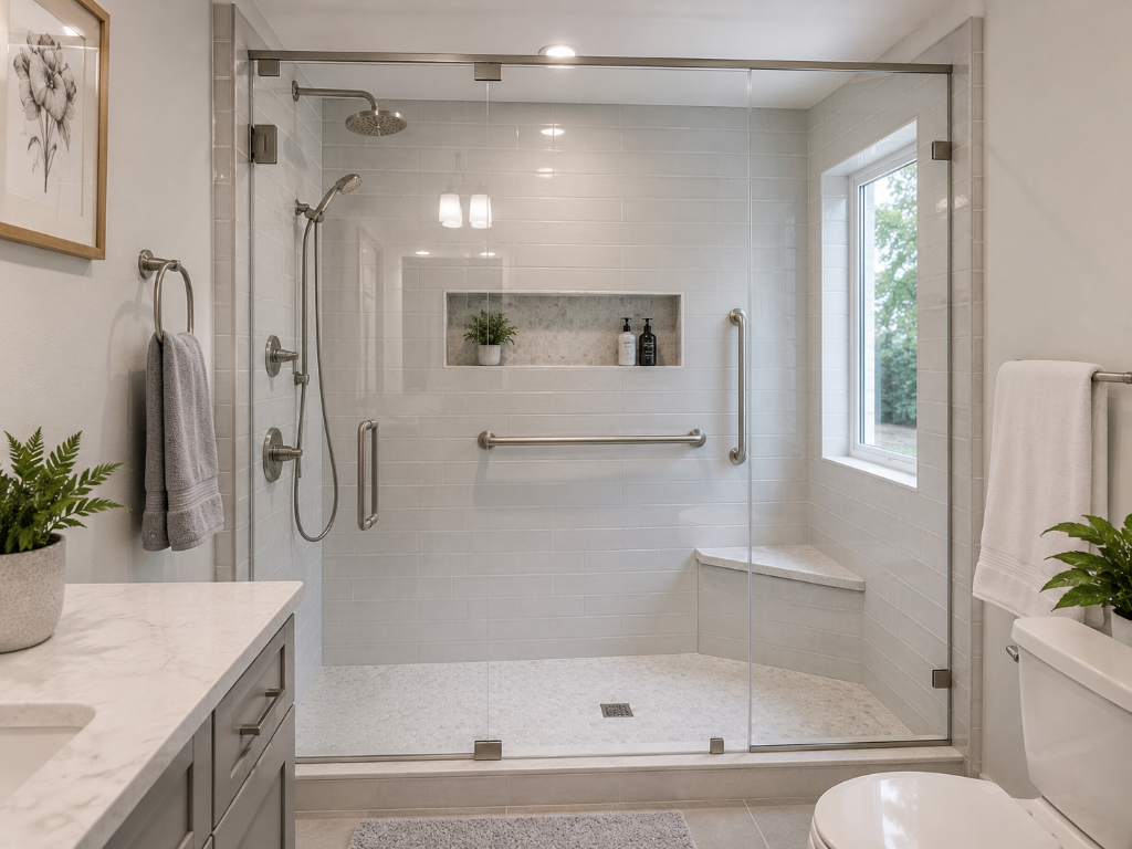 Tub to Shower Conversion