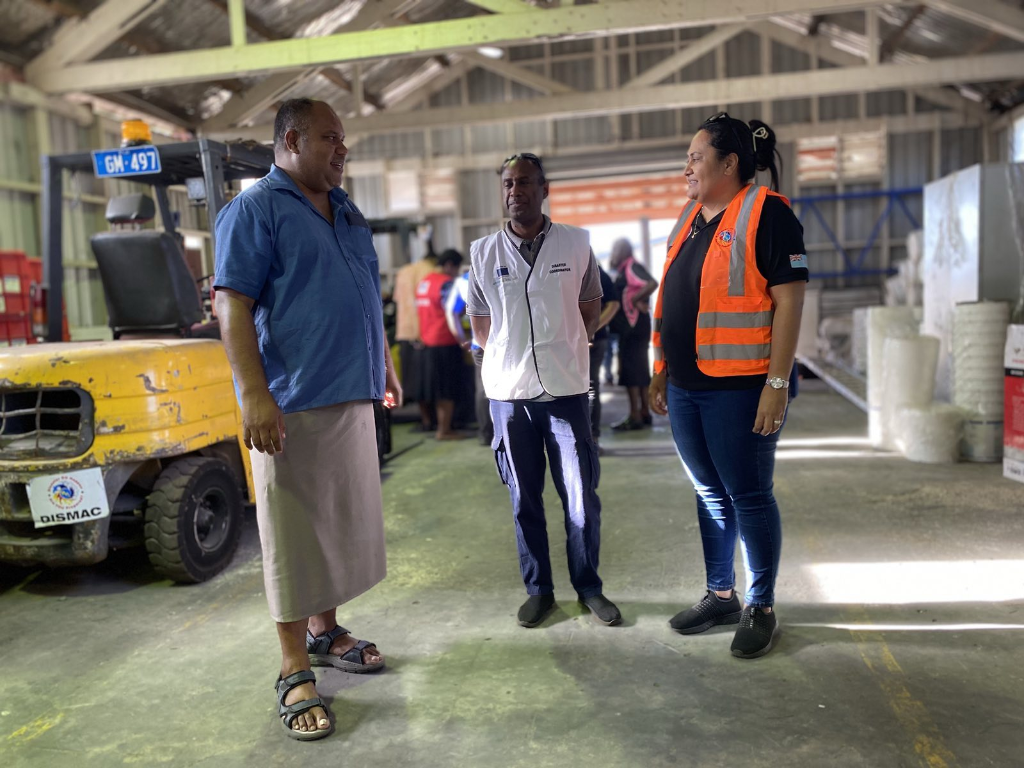 Pacific professionals in the field