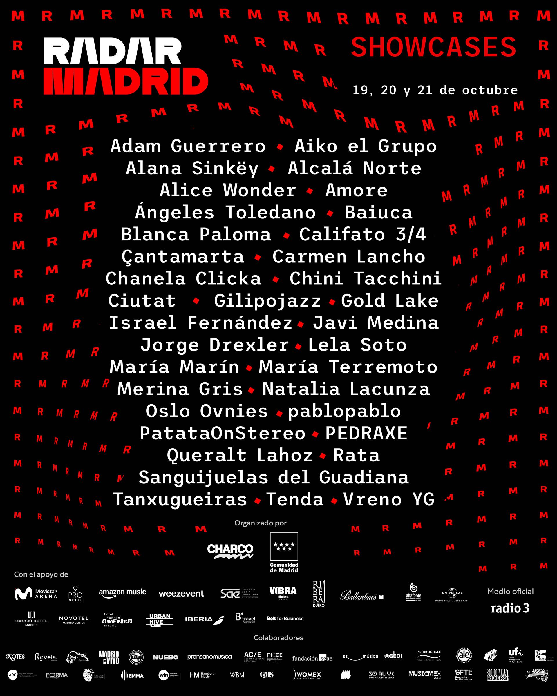 RADAR Madrid presenta su cartel de showcases: más de 30 conciertos convierten cinco salas madrileñas en un escaparate para la música española