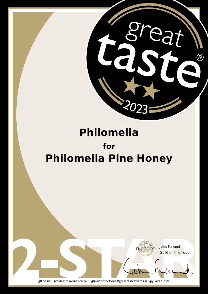 Great Taste Award â Pine Honey 2023