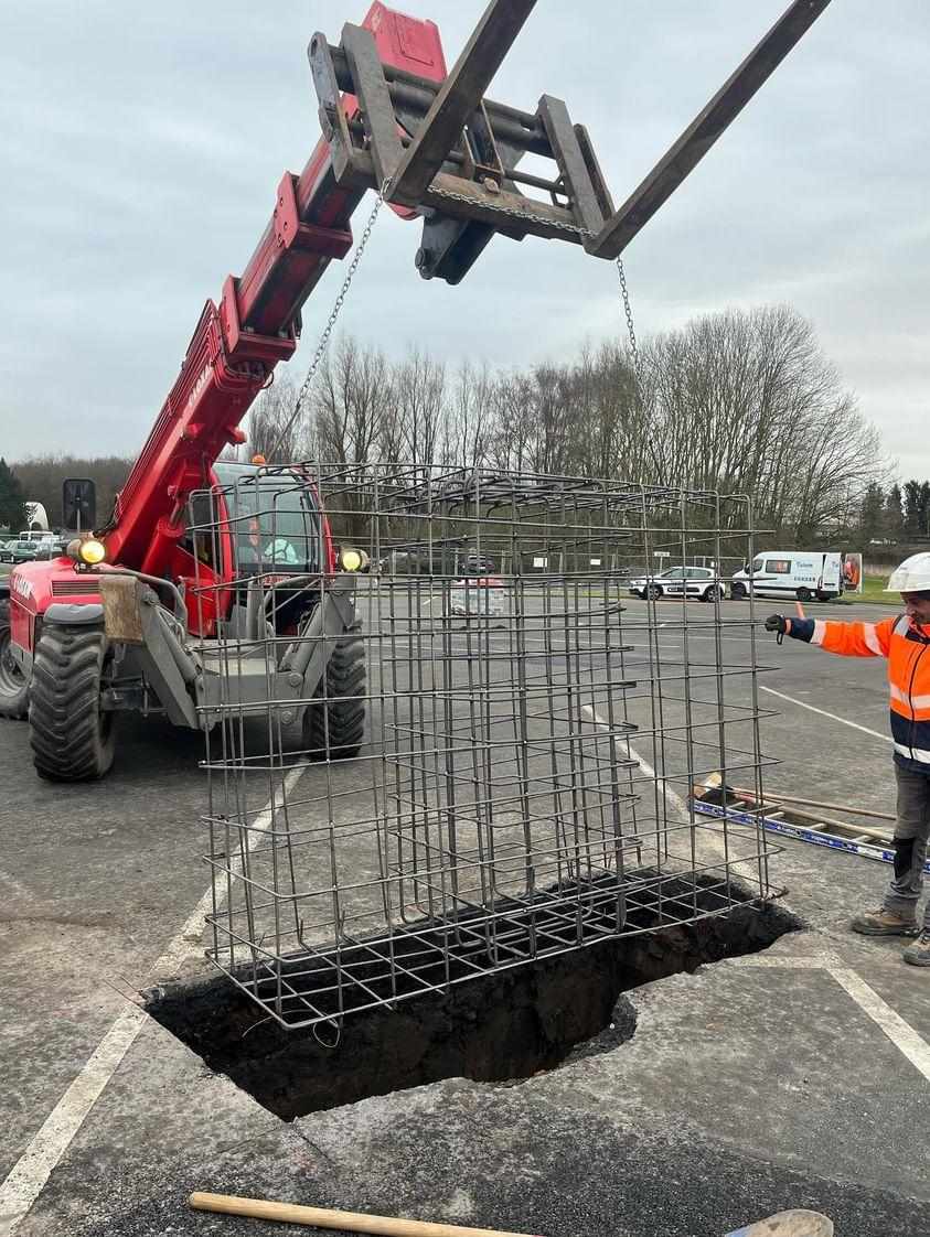 Chantier Flers-en-Escrebieux