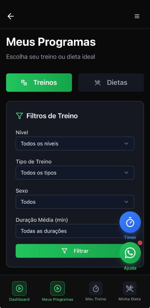 Meus Programas - Treinos