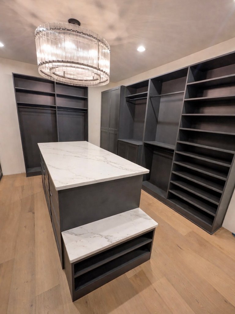 Dark Grey Walk-in