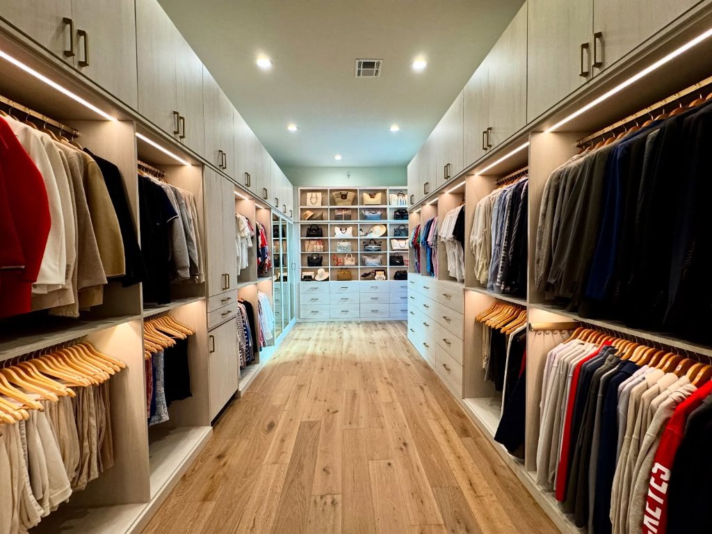 Master Closet Setup