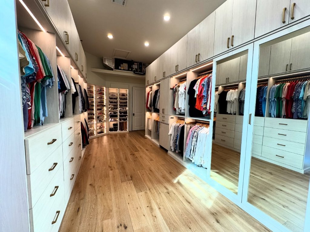 Master Closet Setup gallery 1