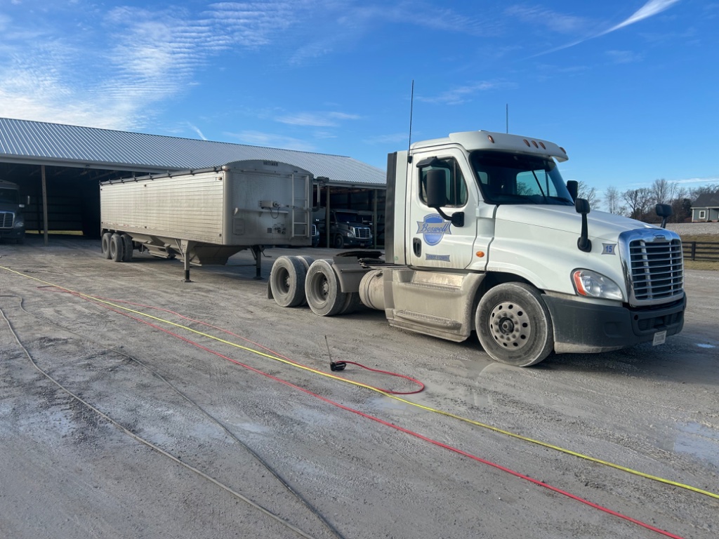 Fleet truck before detail
