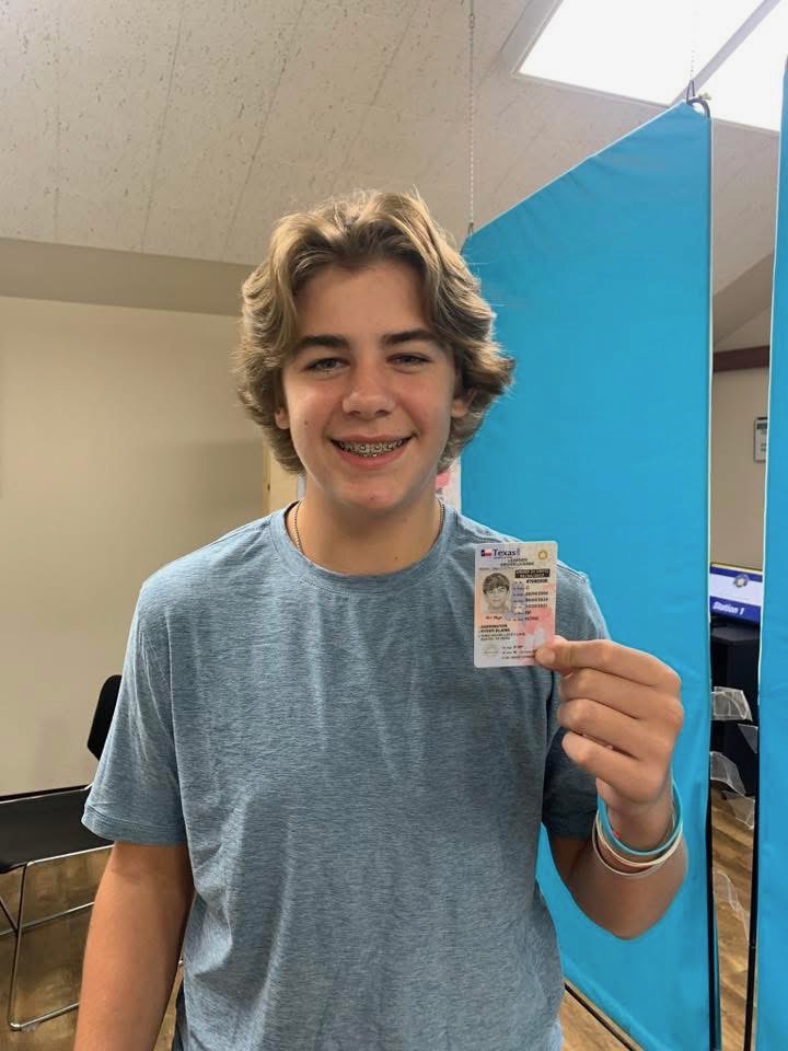 Ryder with driver's license