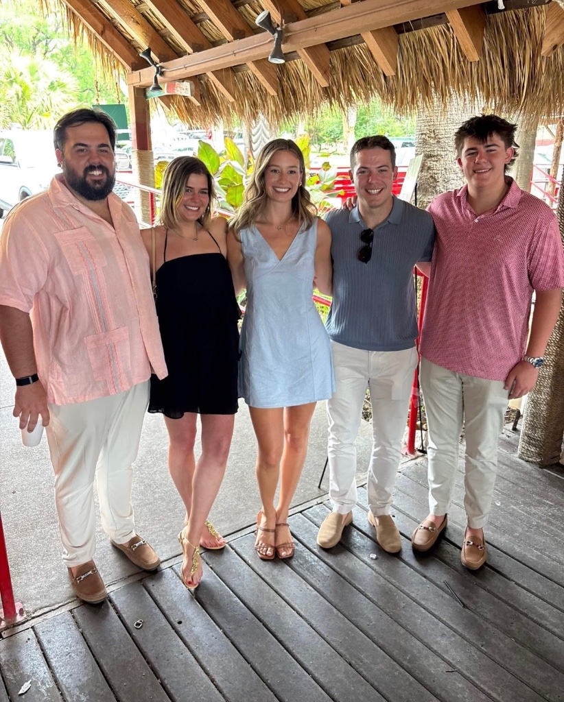 Family at the beach