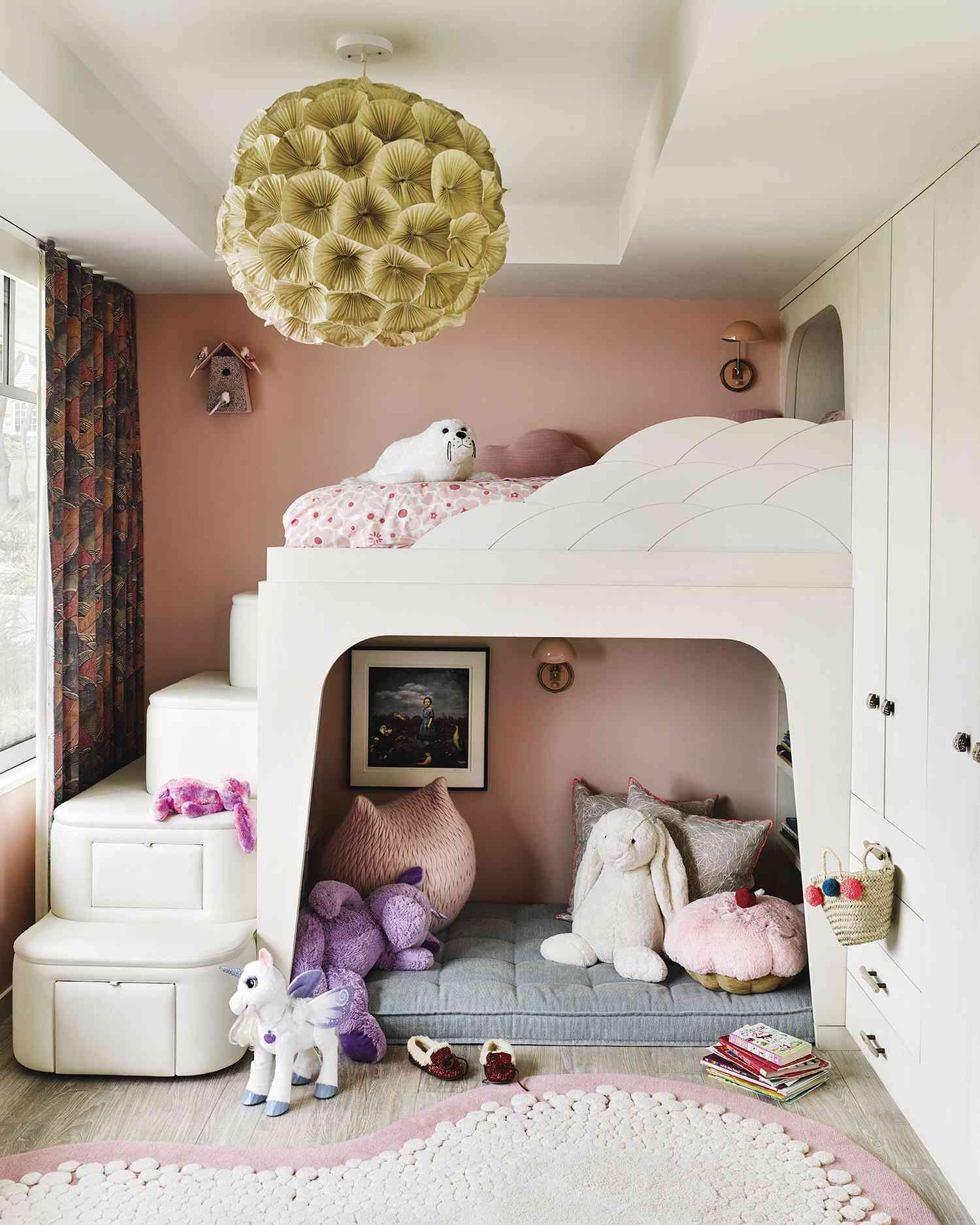 A beautifully renovated child's room