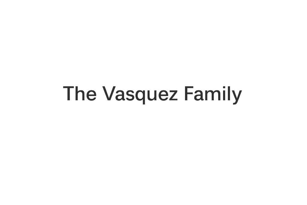 The Vasquez Family