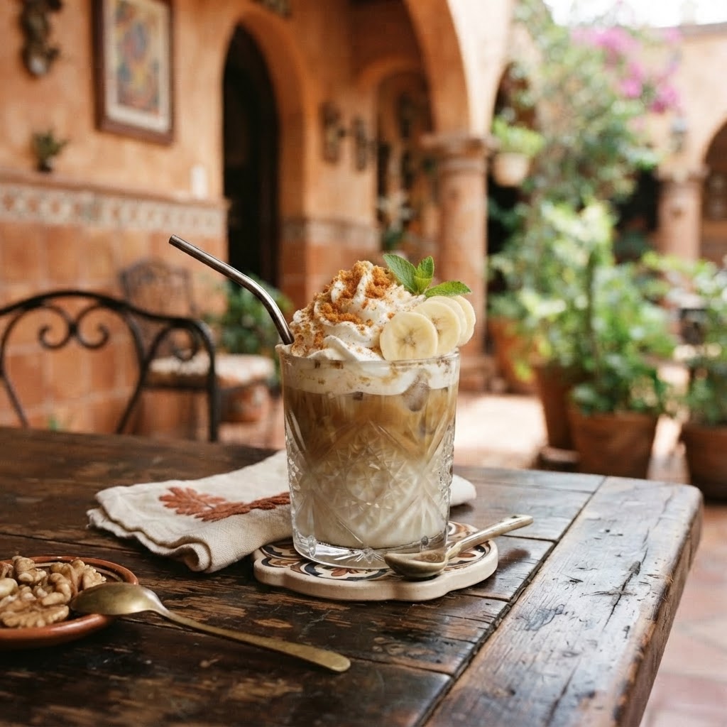 Banana Cookie Cream Latte