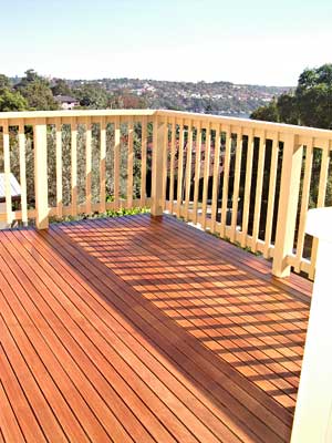Hardwood Decking — After